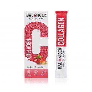 Напиток Balancer Collagen со вкусом «Клюква-морошка», 10 стиков